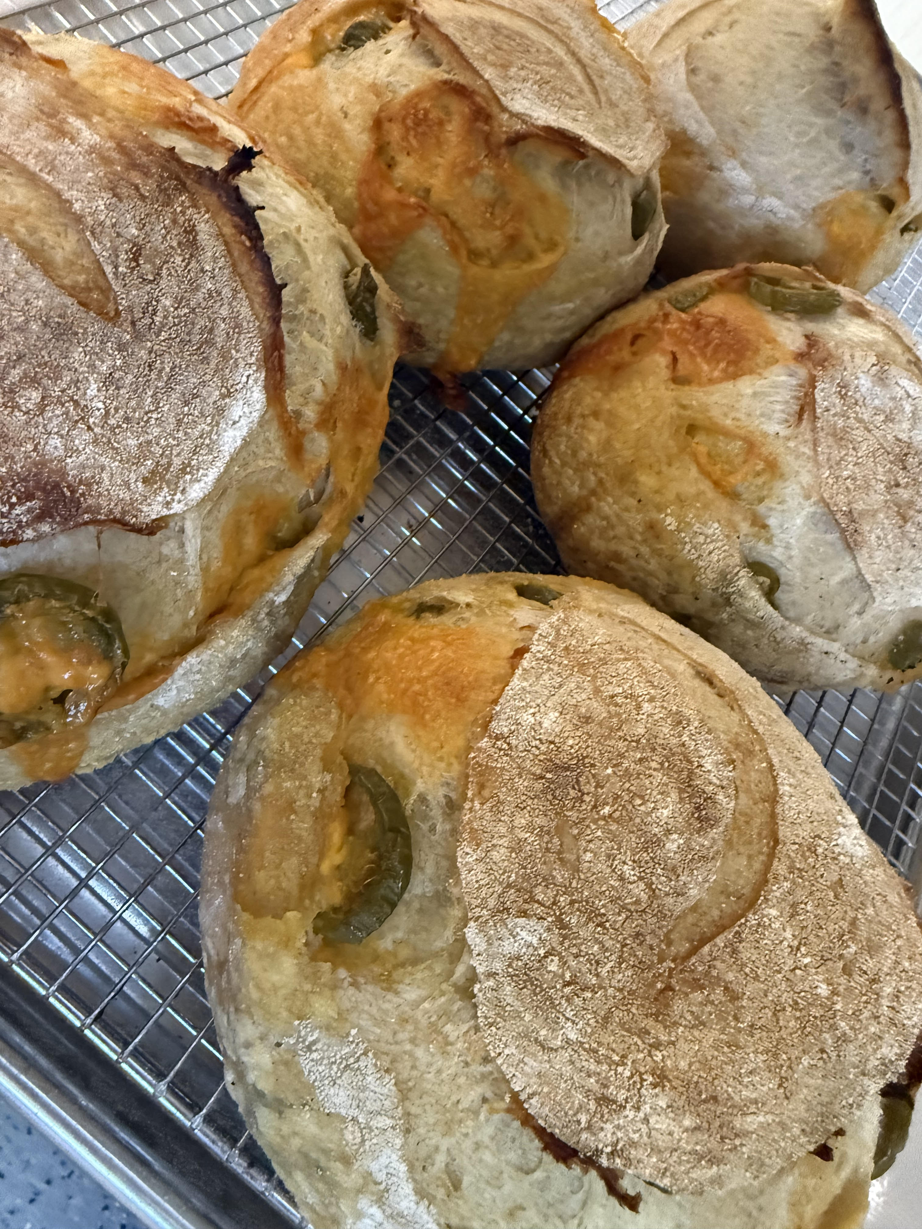 Jalapeno Cheddar Sourdough